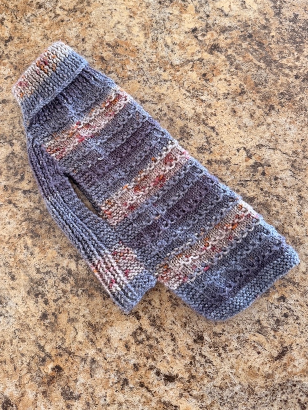 Soft Hand-knitted sweater for small dogs or nude cats
